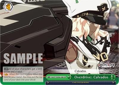 Overdrive: Calvados GGST/SX06-048 CR