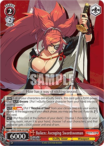 Baiken: Avenging Swordswoman GGST/SX06-052 RR