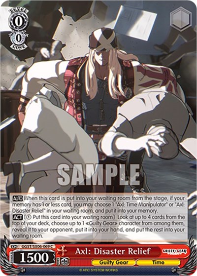 Axl: Disaster Relief GGST/SX06-069 C