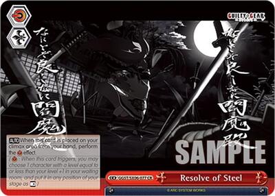 Resolve of Steel GGST/SX06-077 CR