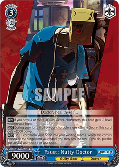 Faust: Nutty Doctor GGST/SX06-082 RR