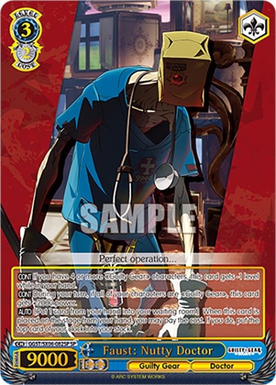 Faust: Nutty Doctor GGST/SX06-082SP SP