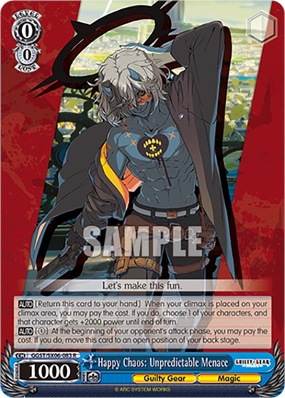 Happy Chaos: Unpredictable Menace GGST/SX06-083 R