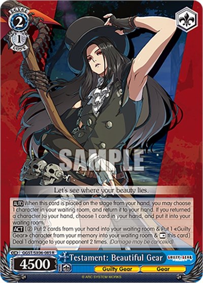 Testament: Beautiful Gear GGST/SX06-085 R