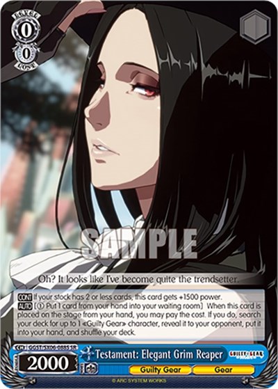 Testament: Elegant Grim Reaper GGST/SX06-088S SR