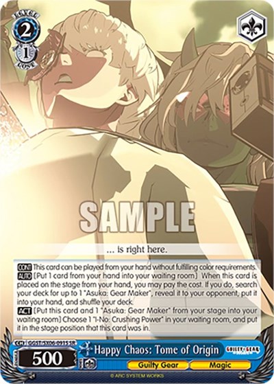 Happy Chaos: Tome of Origin GGST/SX06-091S SR