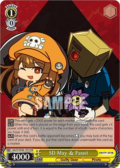 SD May & Faust GGST/SX06-101S PR