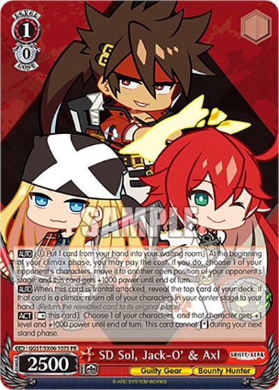 SD Sol, Jack-O' & Axl GGST/SX06-107S PR