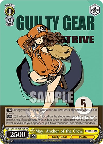 May: Anchor of the Crew GGST/SX06-P06 PR