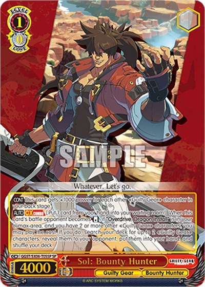Sol: Bounty Hunter GGST/SX06-T05SP SP