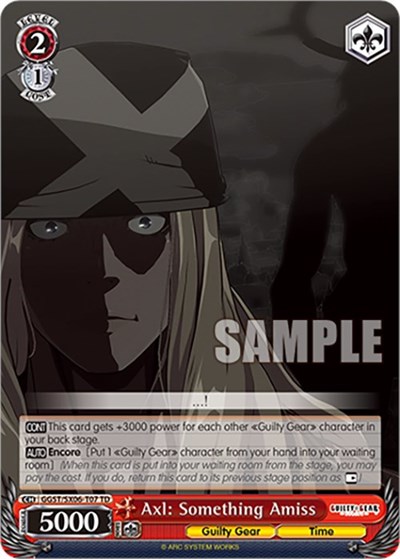 Axl: Something Amiss GGST/SX06-T07 TD