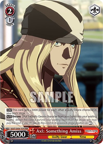 Axl: Something Amiss GGST/SX06-T07R RRR