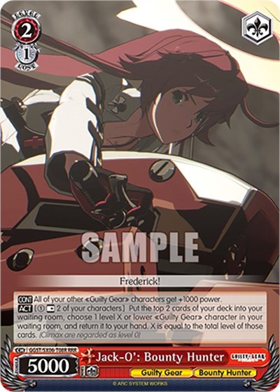 Jack-O': Bounty Hunter GGST/SX06-T08R RRR