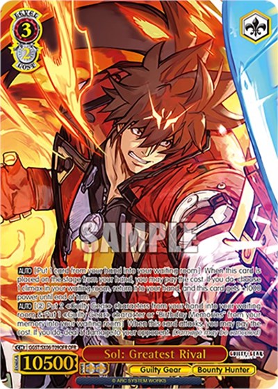 Sol: Greatest Rival GGST/SX06-T09OFR OFR