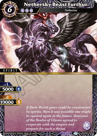 Nethersky Beast Furthur BSS04-033