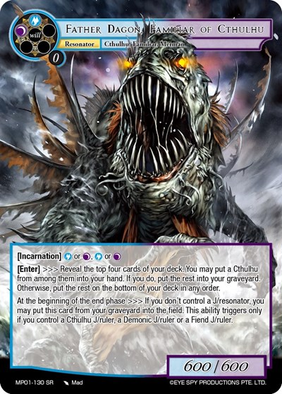 Father Dagon, Familiar of Cthulhu 