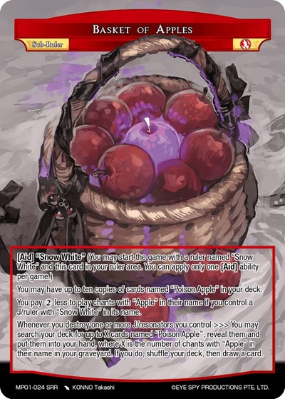 Basket of Apples MP01-024 SRR