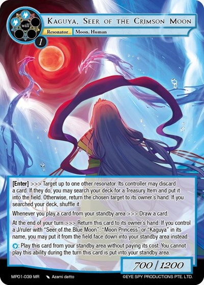 Kaguya, Seer of the Crimson Moon 