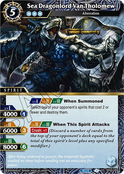 Sea Dragonlord Van Tholomew BSS04-089