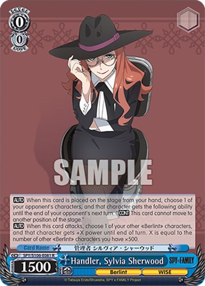 Handler, Sylvia Sherwood SPY/S106-E081 R