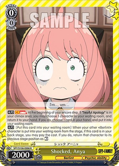 Shocked, Anya SPY/S106-E006 R