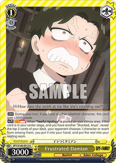 Frustrated Damian SPY/S106-E013 U