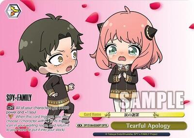 Tearful Apology SPY/S106-E026SPY SPY