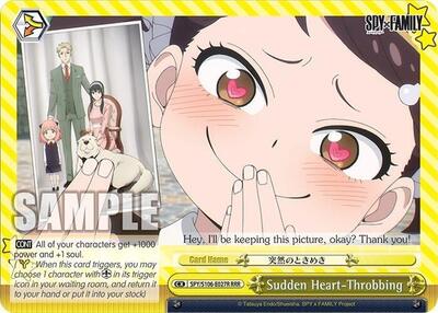 Sudden Heart-Throbbing SPY/S106-E027R RRR