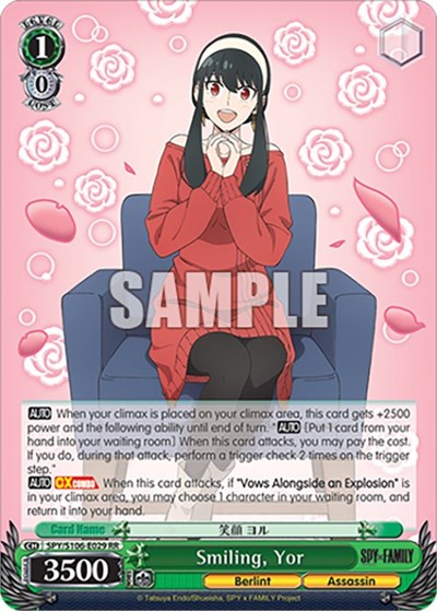 Smiling, Yor SPY/S106-E029 RR