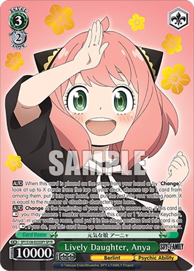 Lively Daughter, Anya SPY/S106-E035SPY SPY