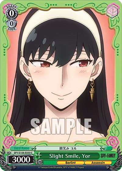 Slight Smile, Yor SPY/S106-E050 C
