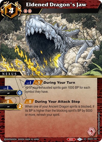 Eldened Dragon's Jaw BSS04-104