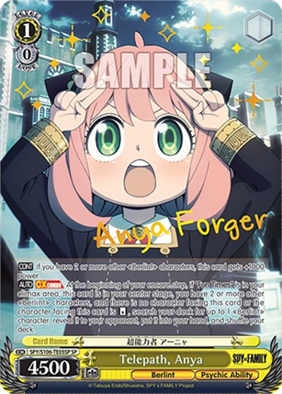 Telepath, Anya SPY/S106-TE05SP SP