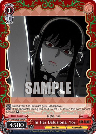 In Her Delusions, Yor SPY/S106-E070 C