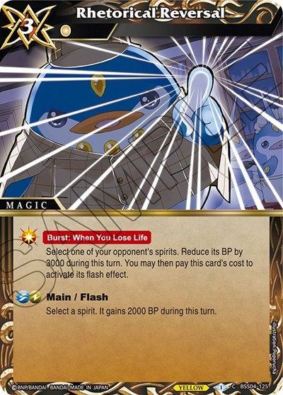 Rhetorical Reversal BSS04-125