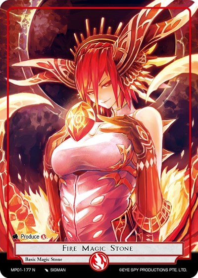 Fire Magic Stone 