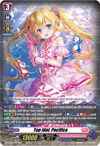 Top Idol, Pacifica [D-Format] D-LBT04/004EN