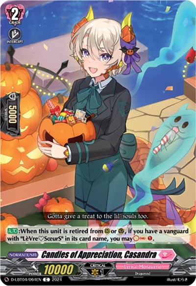 Candies of Appreciation, Casandra [D-Format] D-LBT04/064EN
