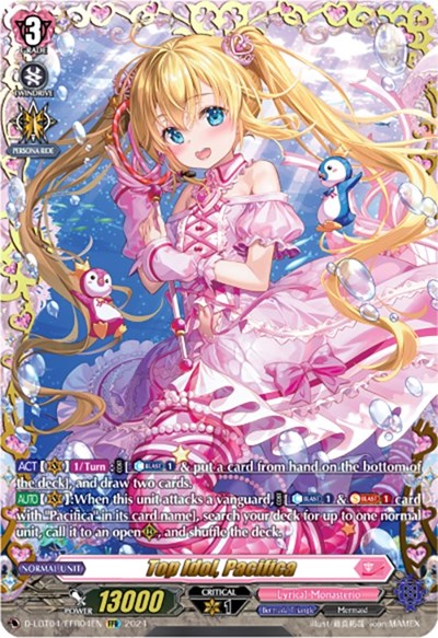 Top Idol, Pacifica [D-Format] D-LBT04/FFR04EN