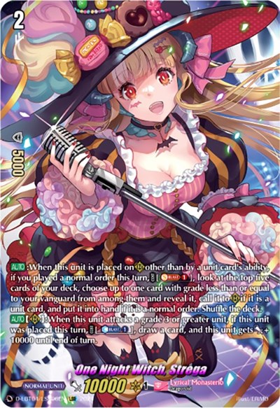 One Night Witch, Strega [D-Format] D-LBT04/LSR06EN