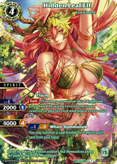 Hidden Leaf Elf BSS04-077