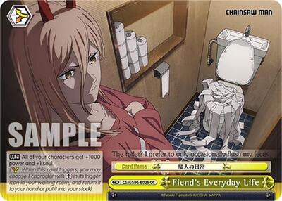 Fiend's Everyday Life CSM/S96-E026 CC