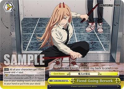 Fiend Going Berserk CSM/S96-E027 CC