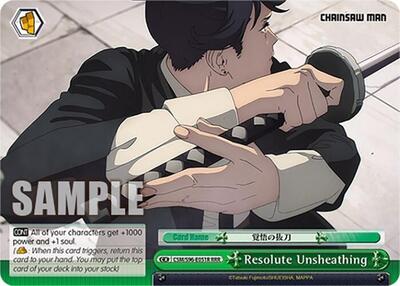 Resolute Unsheathing CSM/S96-E051R RRR