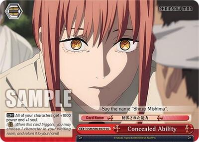 Concealed Ability CSM/S96-E077 CC