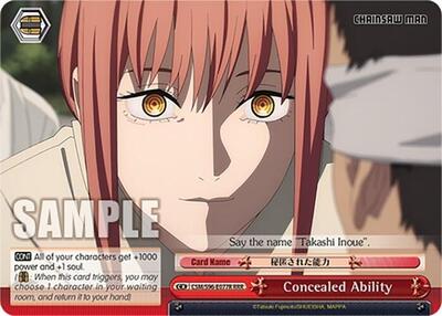 Concealed Ability CSM/S96-E077R RRR