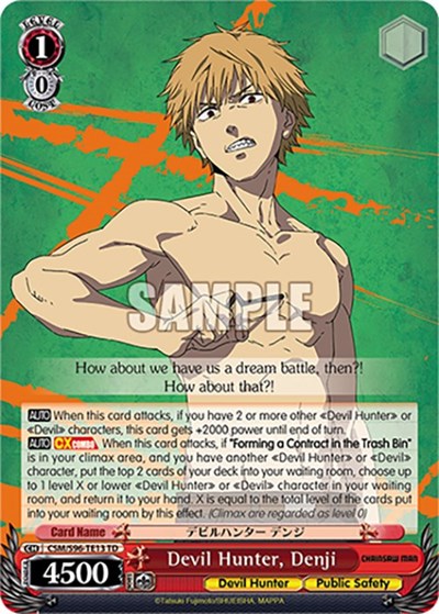 Devil Hunter, Denji CSM/S96-TE13 TD