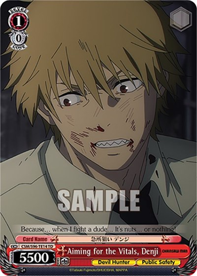 Aiming for the Vitals, Denji CSM/S96-TE14 TD
