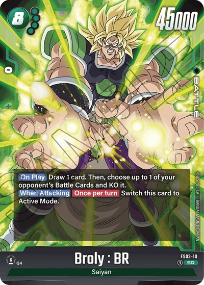 Broly : BR (FS03-10) [Fusion World] FS03-10