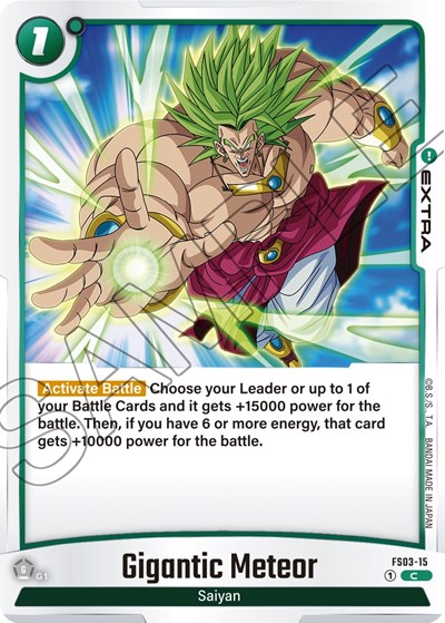Gigantic Meteor (FS03-15) [Fusion World] FS03-15